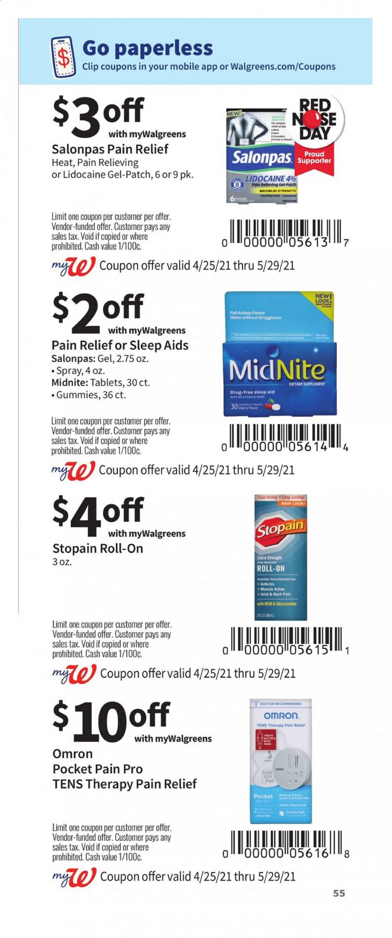 Walgreens ad - 04/25/2021 - 05/29/2021. Page 55
