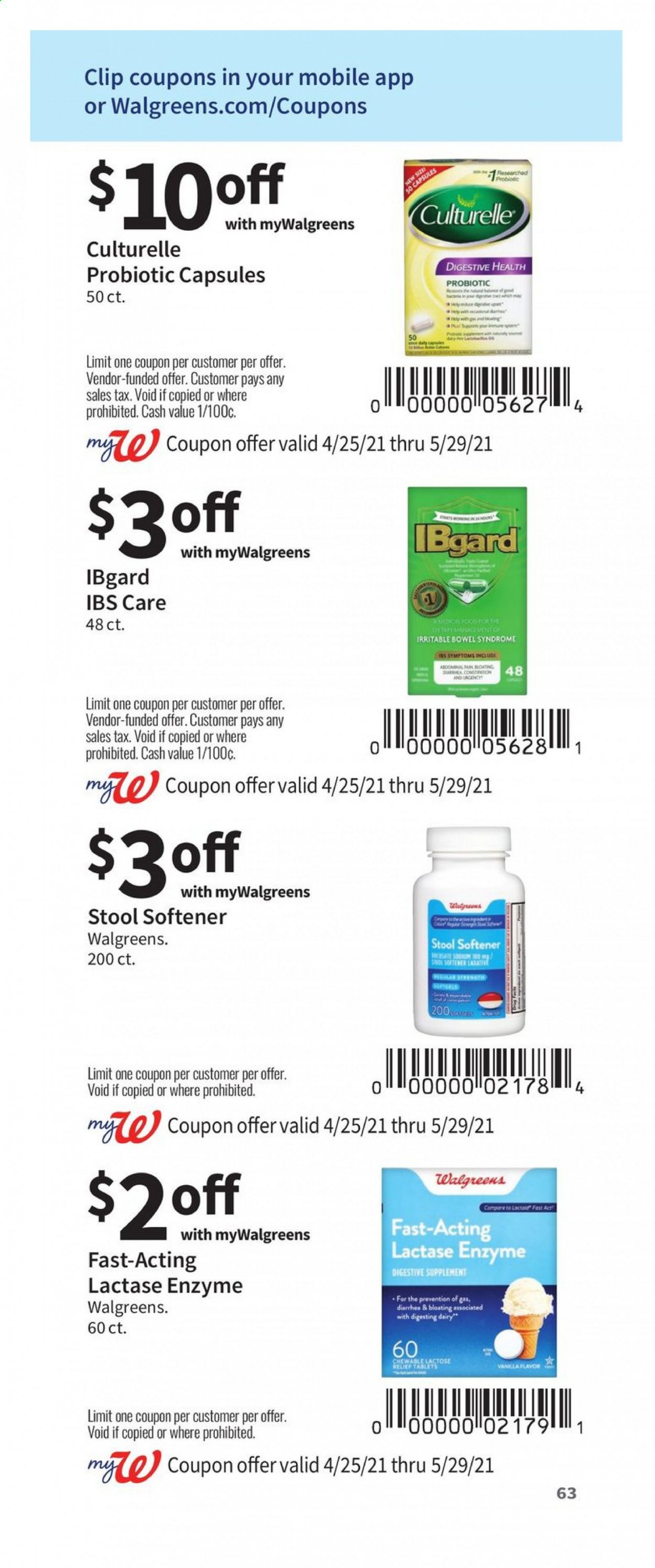 Walgreens ad - 04/25/2021 - 05/29/2021. Page 63