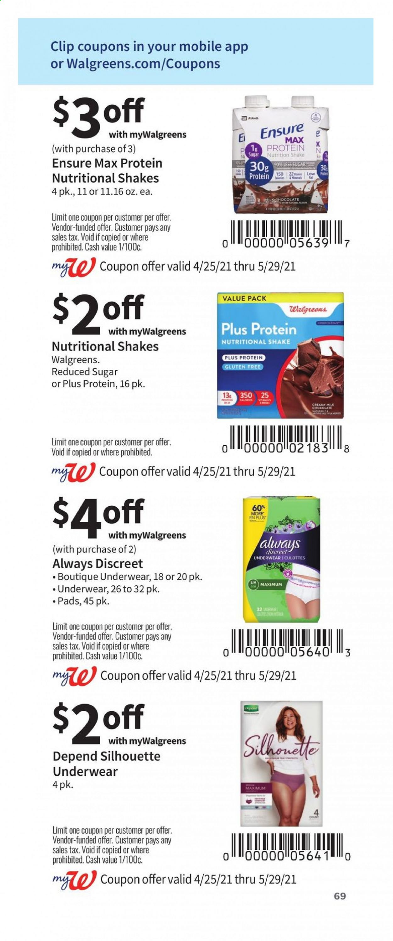 Walgreens ad - 04/25/2021 - 05/29/2021. Page 69