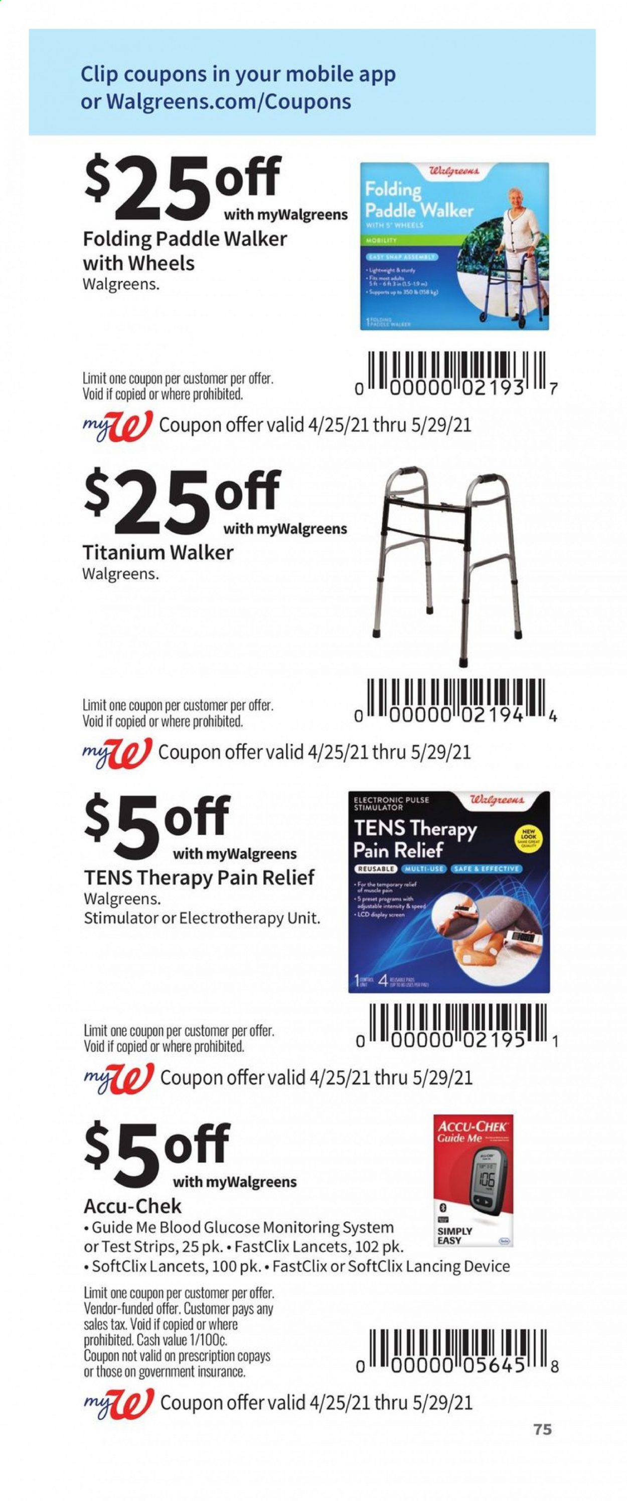 Walgreens ad - 04/25/2021 - 05/29/2021. Page 75