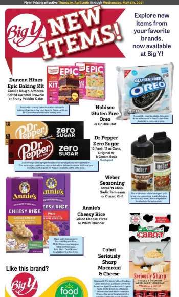 Big Y Flyer - 04.29.2021 - 05.05.2021.