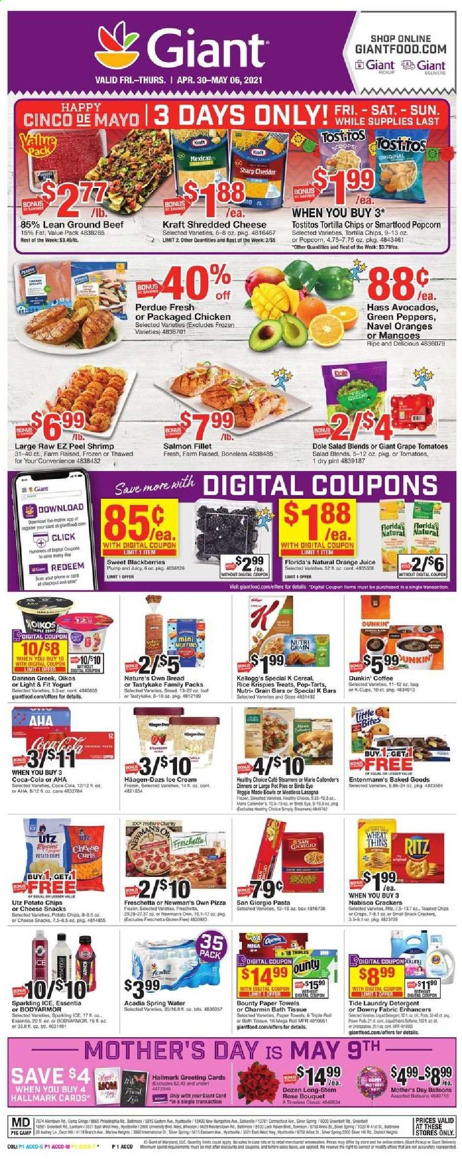 Giant Food ad - 04/30/2021 - 05/06/2021. Page 1