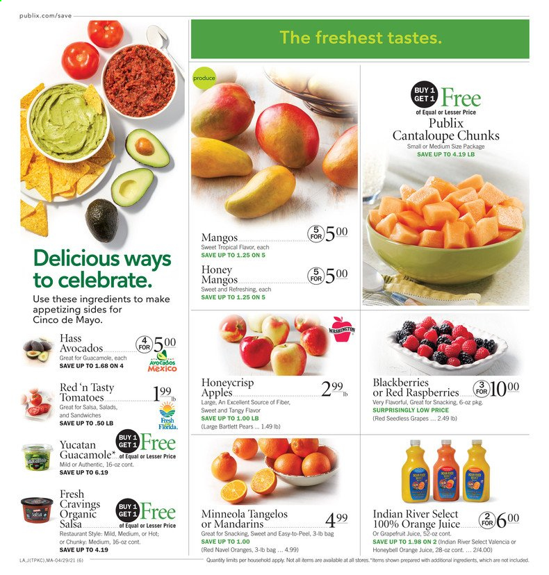 Publix ad - 04/29/2021 - 05/05/2021. Page 6