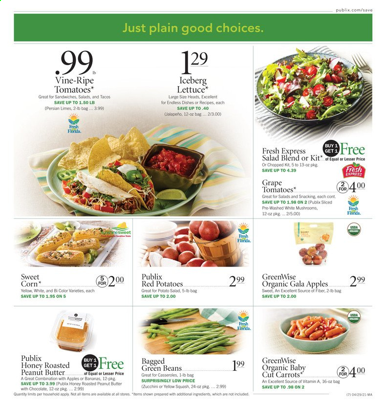 Publix ad - 04/29/2021 - 05/05/2021. Page 7