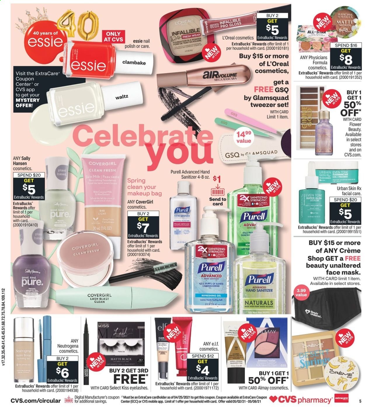 CVS Pharmacy ad - 05/02/2021 - 05/08/2021. Page 7
