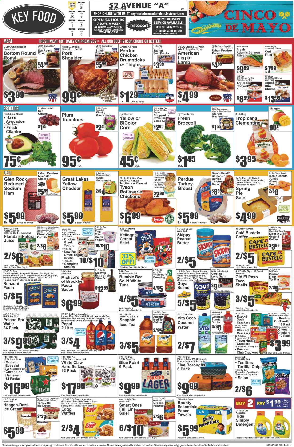 Key Food ad - 04/30/2021 - 05/06/2021. Page 1