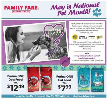 Family Fare Flyer - 05.01.2021 - 05.31.2021.