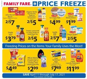 Family Fare Flyer - 04.11.2021 - 07.17.2021.