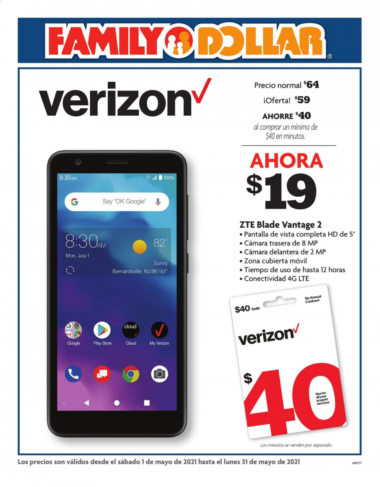 Family Dollar ad - 05/01/2021 - 05/31/2021. Page 1