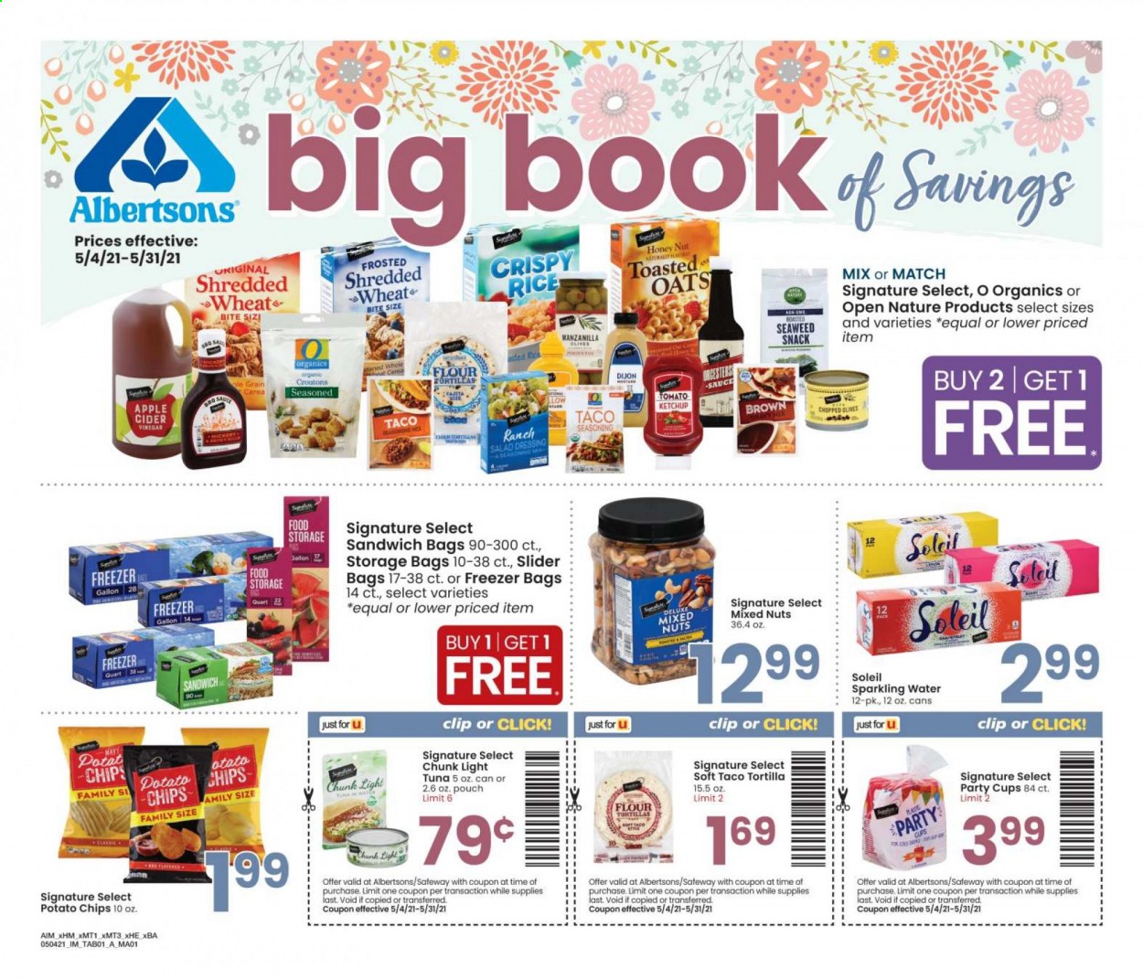 Albertsons ad - 05/04/2021 - 05/31/2021. Page 1