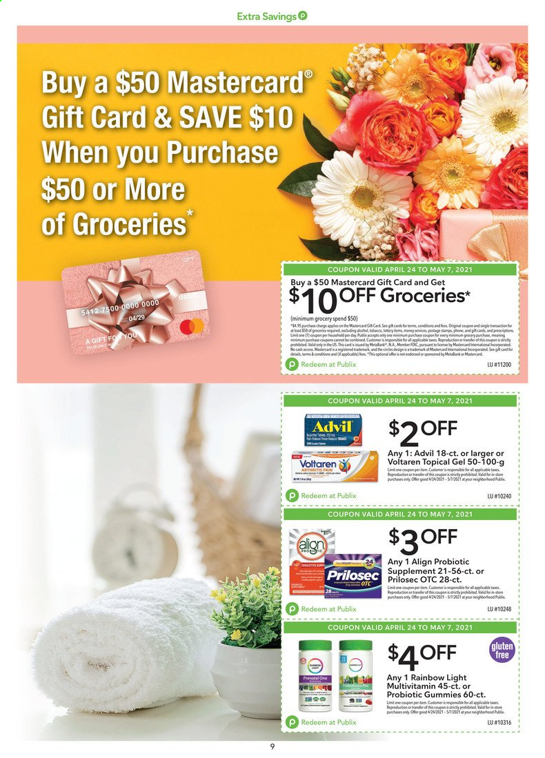 Publix ad - 04/24/2021 - 05/07/2021. Page 9