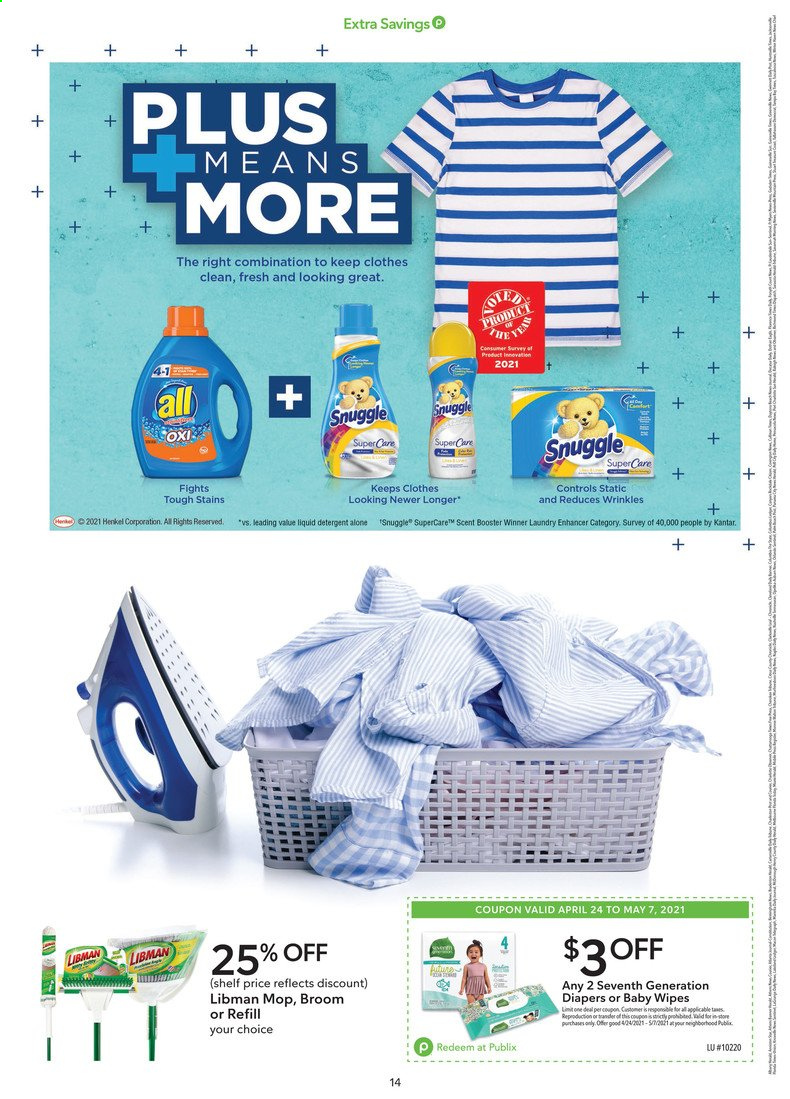 Publix ad - 04/24/2021 - 05/07/2021. Page 14