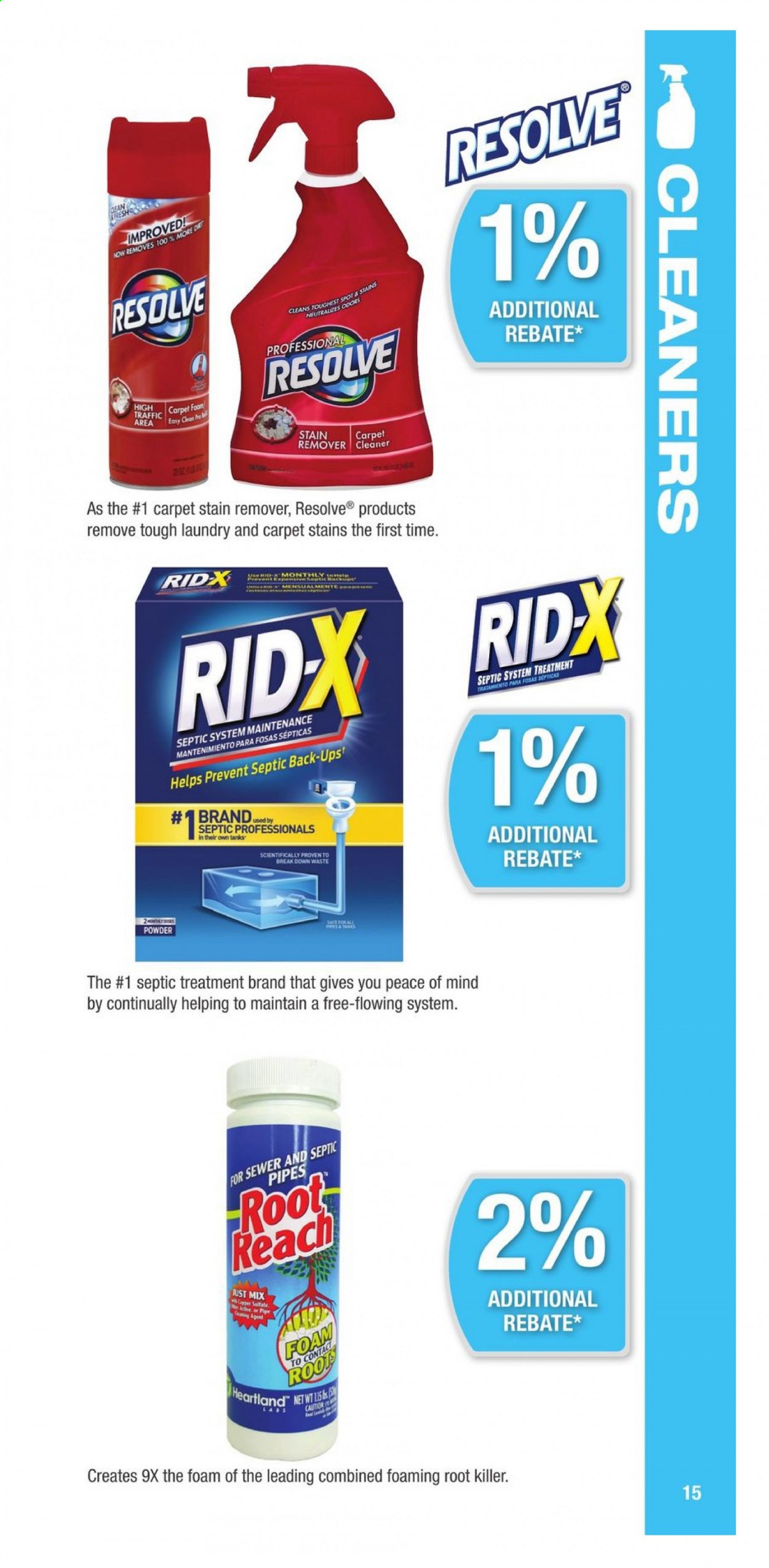 Menards ad. Page 15