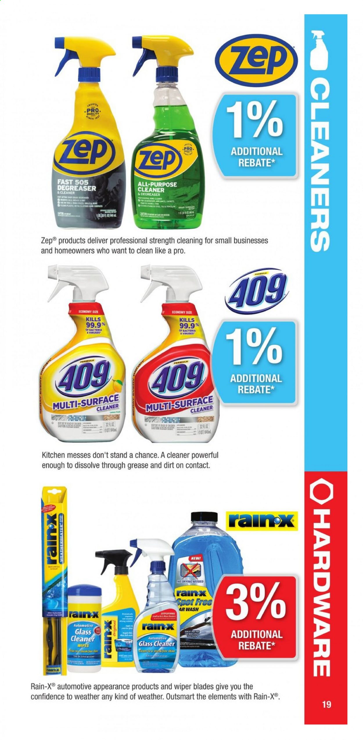 Menards ad. Page 19