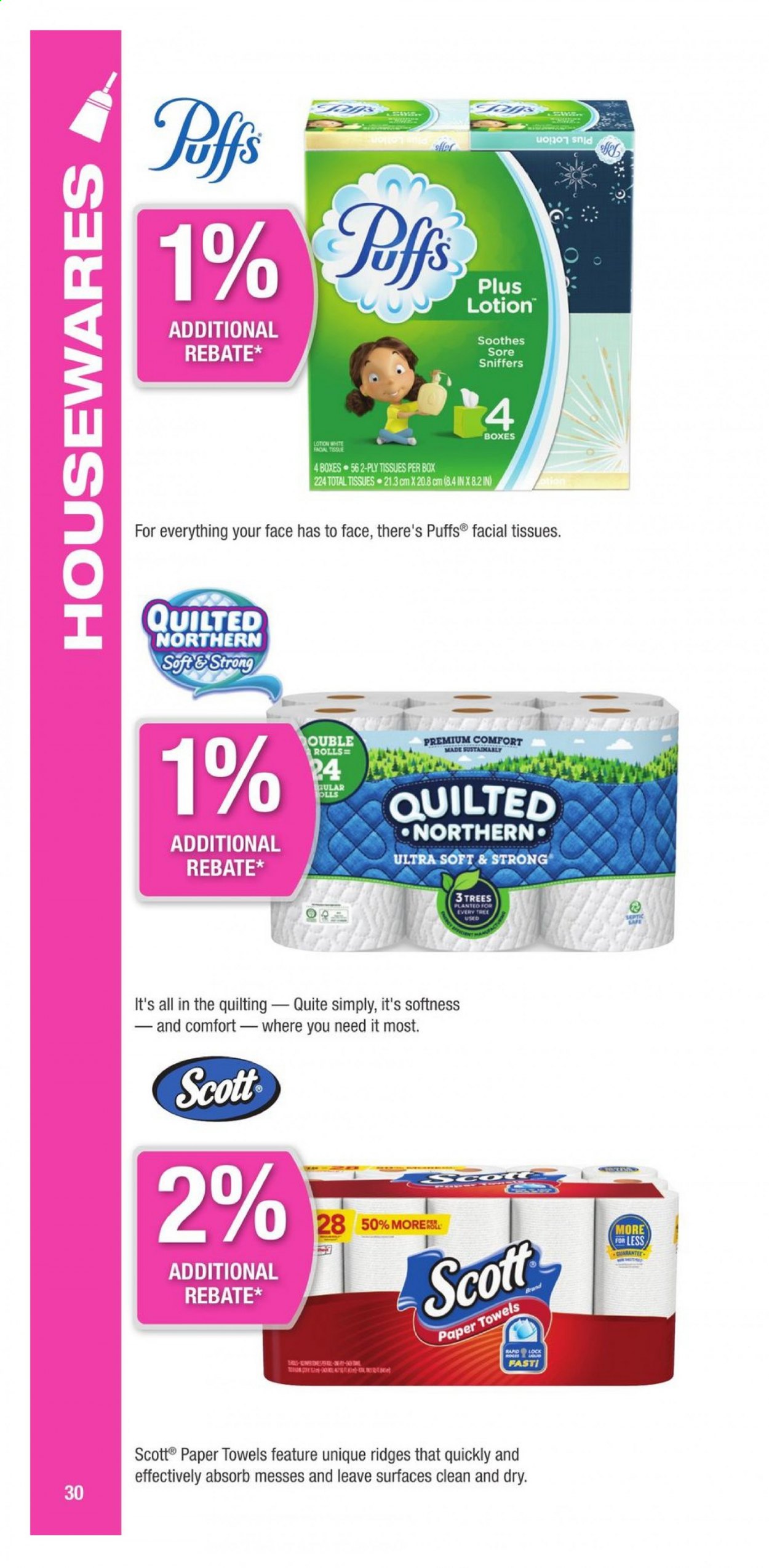 Menards ad. Page 30