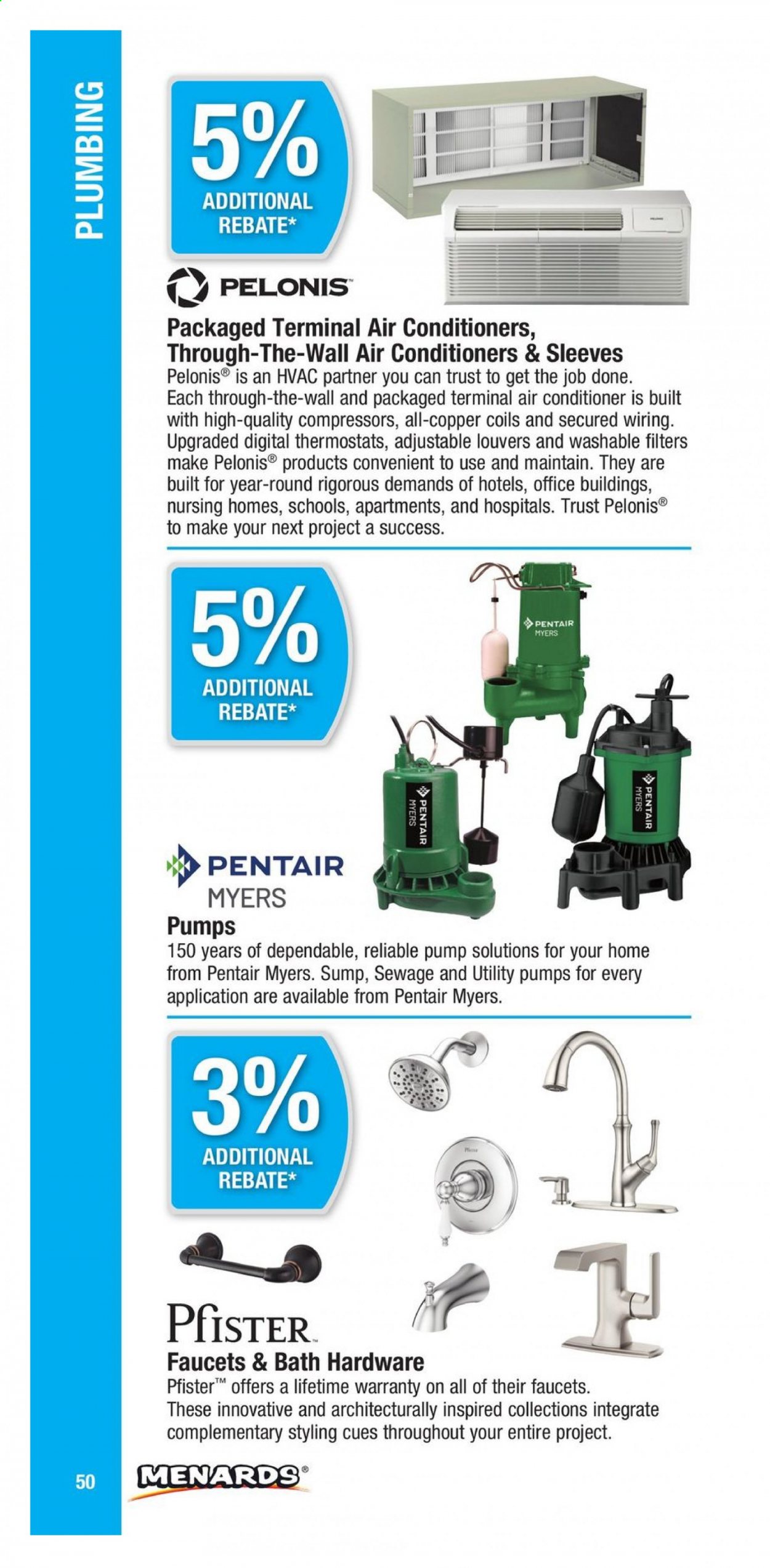 Menards ad. Page 50