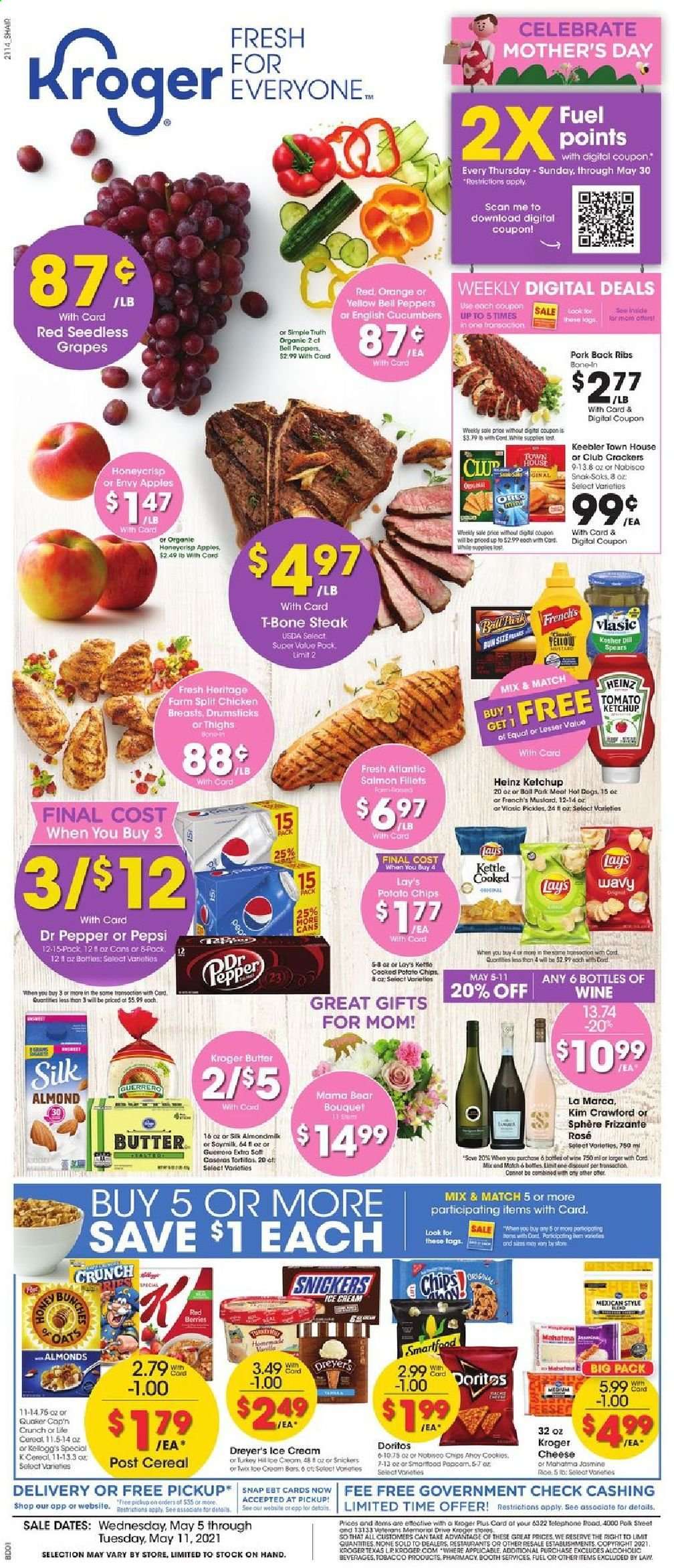 Kroger ad - 05/05/2021 - 05/11/2021. Page 1