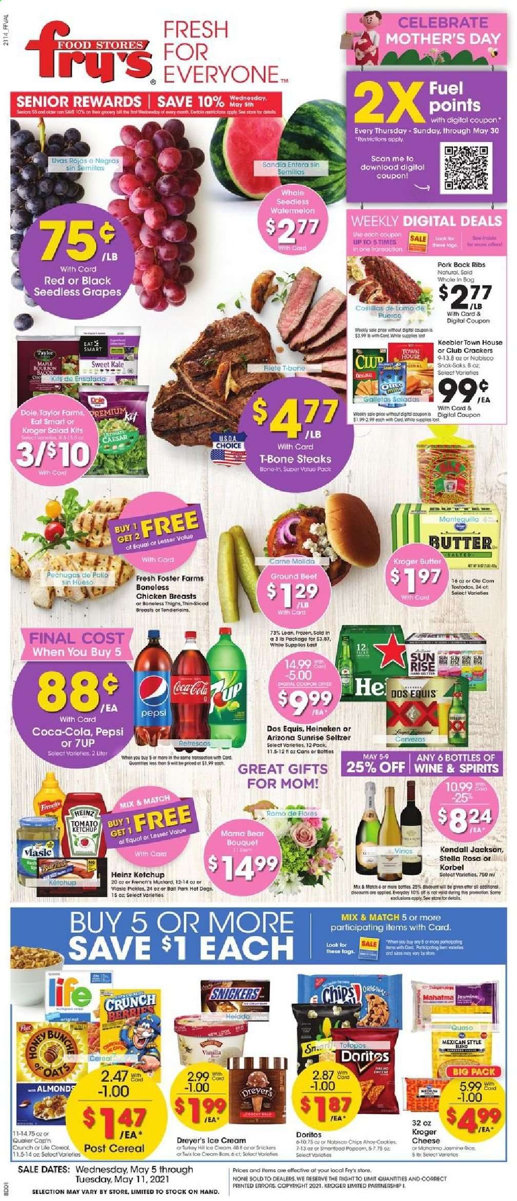Fry’s ad - 05/05/2021 - 05/11/2021. Page 1