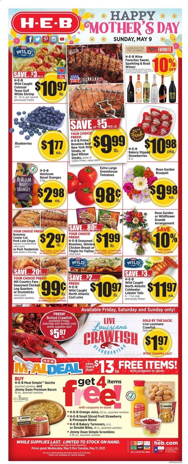 H-E-B ad - 05/05/2021 - 05/11/2021. Page 1