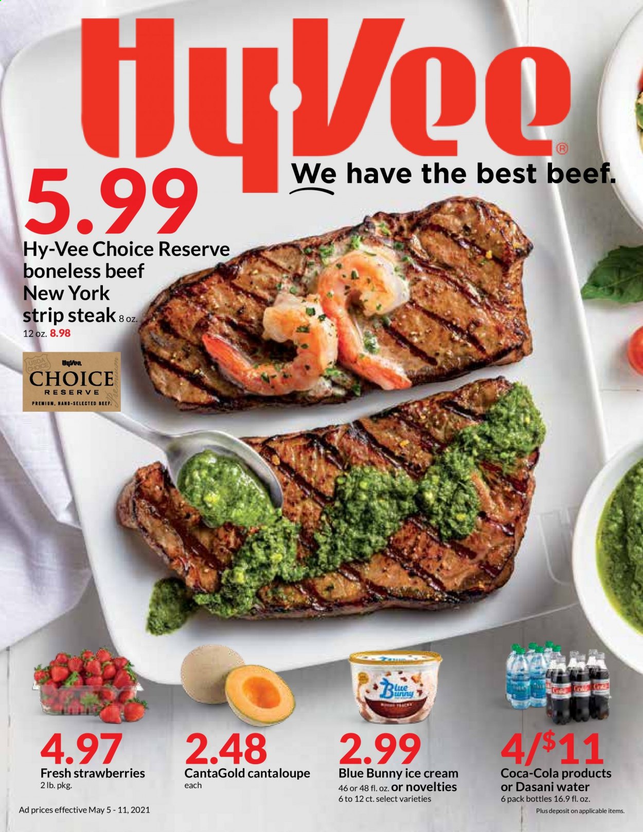 Hy-Vee ad - 05/05/2021 - 05/11/2021. Page 1
