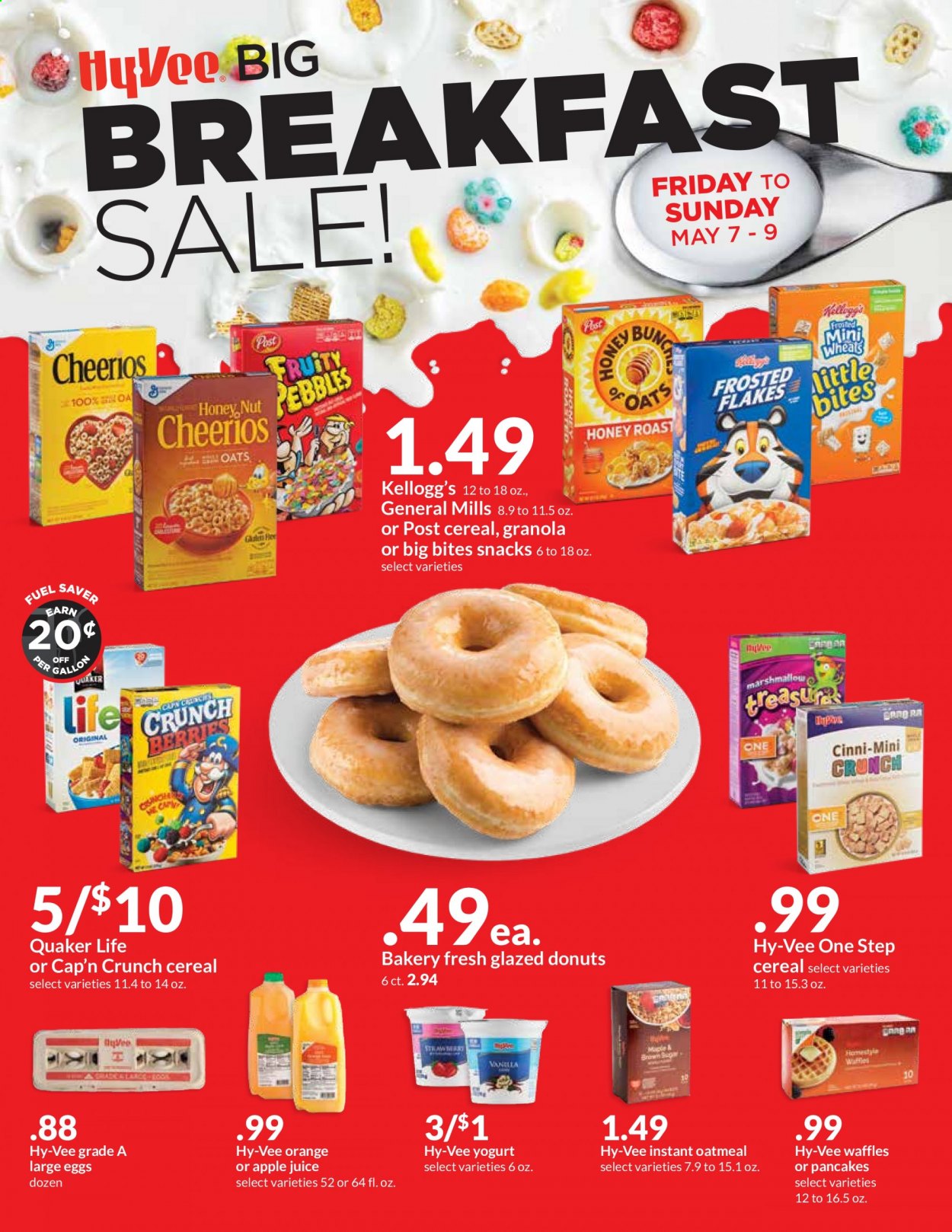 Hy-Vee ad - 05/07/2021 - 05/09/2021. Page 1