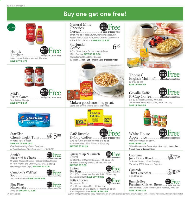 Publix ad - 05/06/2021 - 05/12/2021. Page 12