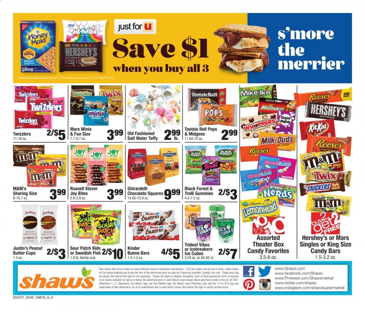 Shaw’s ad - 05/07/2021 - 06/03/2021. Page 16