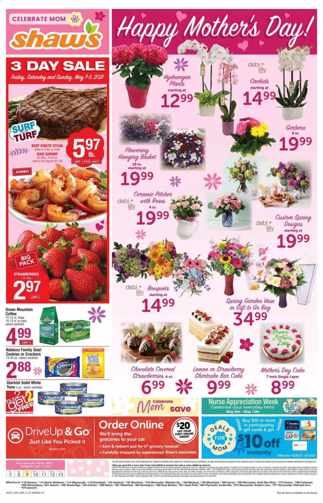 Shaw’s ad - 05/07/2021 - 05/13/2021. Page 1