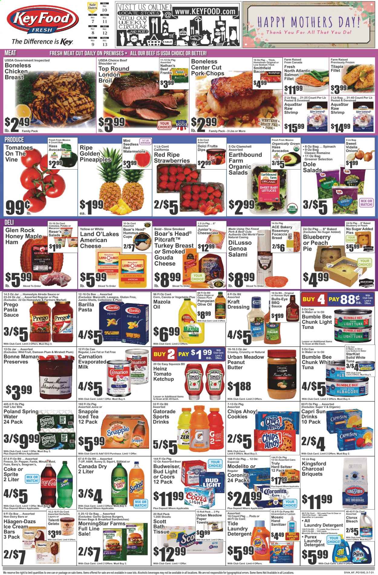 Key Food ad - 05/07/2021 - 05/13/2021. Page 1