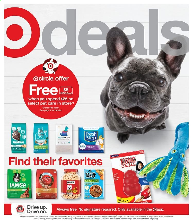 thumbnail - Target Flyer - 05/09/2021 - 05/15/2021 - Sales products - Target, Fresh Step, Iams. Page 1.