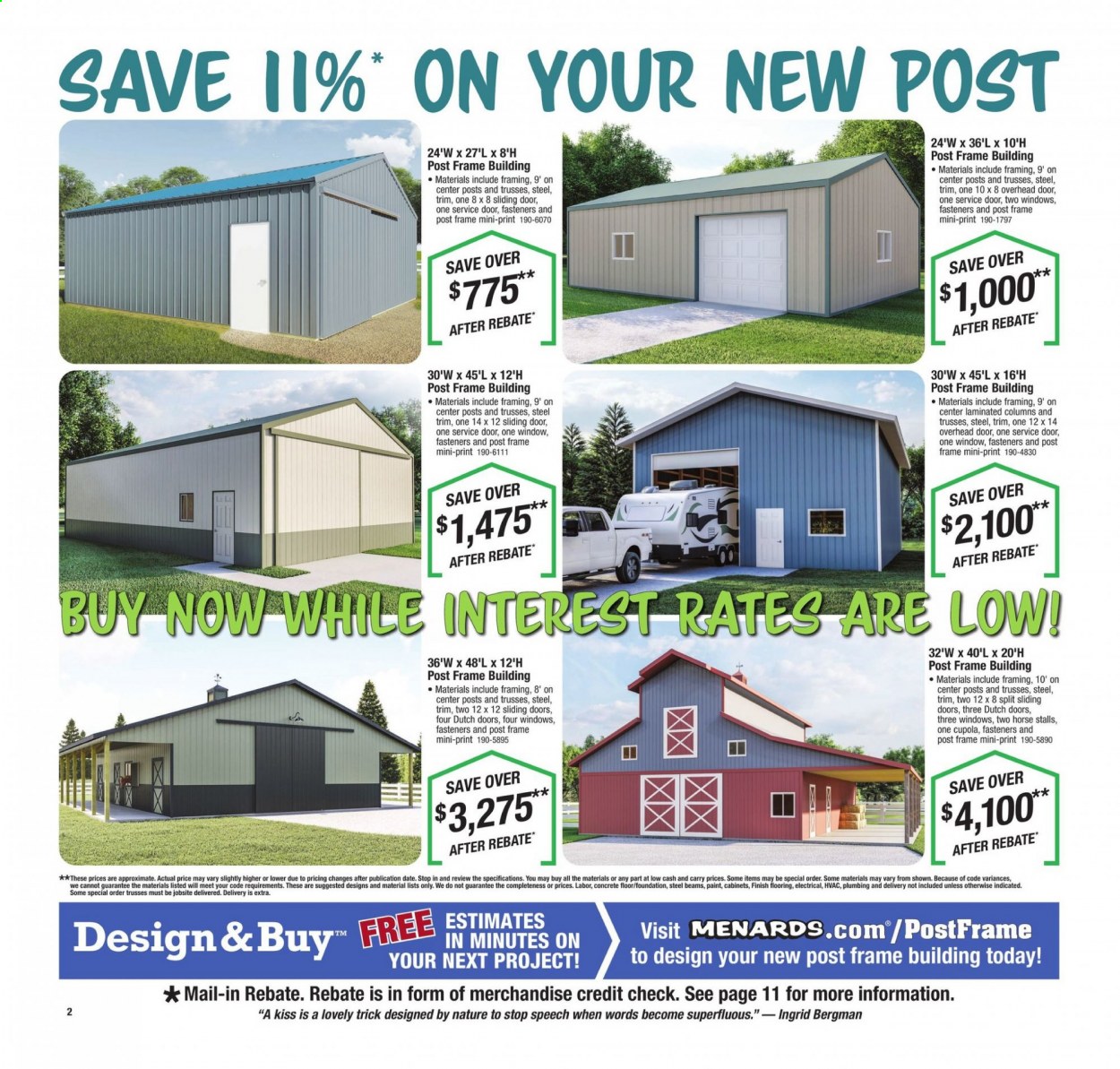 Menards ad - 05/06/2021 - 05/15/2021. Page 2