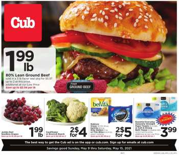Cub Foods Flyer - 05.09.2021 - 05.15.2021.