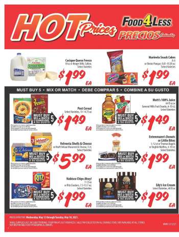 Food 4 Less Flyer - 05.12.2021 - 05.18.2021.