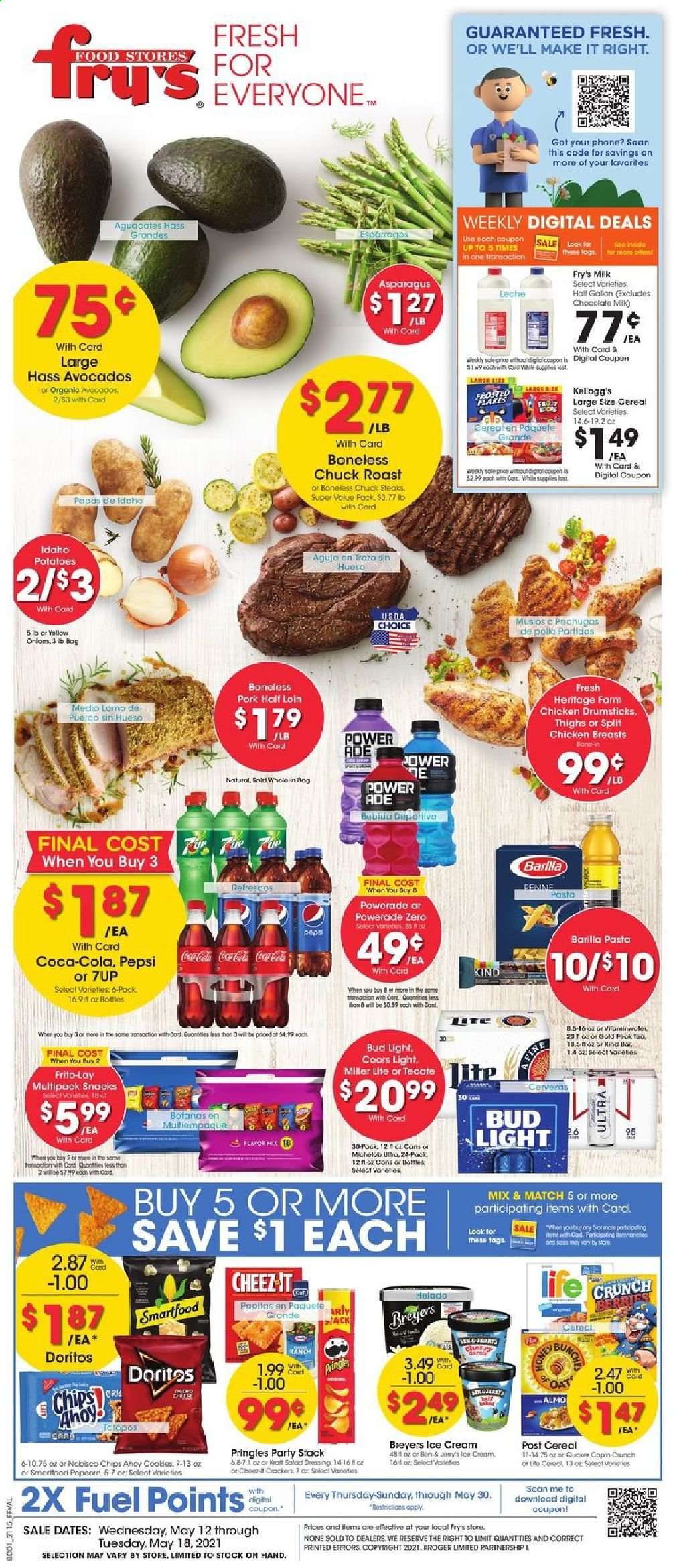 Fry’s ad - 05/12/2021 - 05/18/2021. Page 1