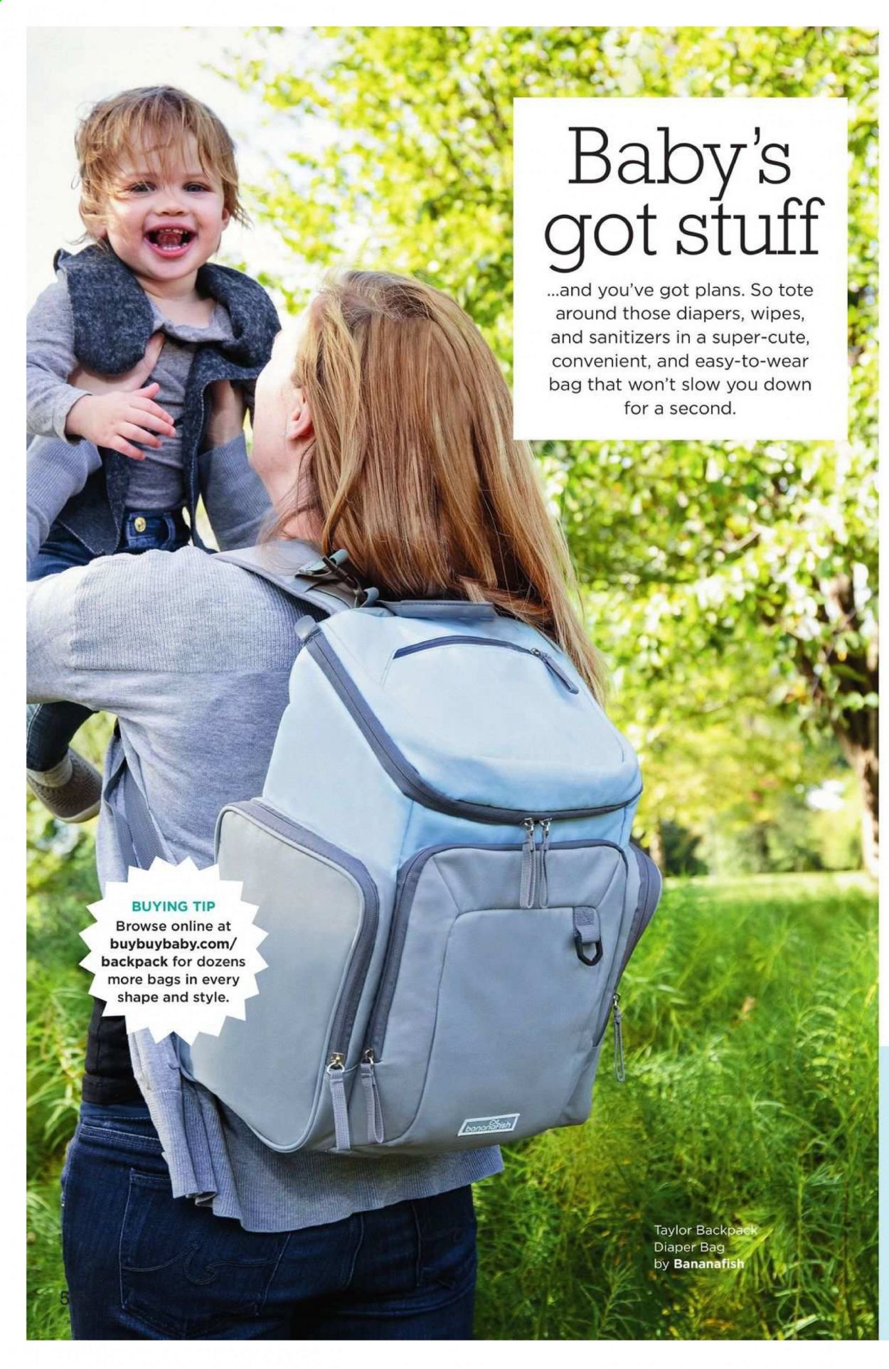 thumbnail - buybuy BABY Flyer - 05/05/2021 - 12/31/2022 - Sales products - backpack, bag. Page 51.