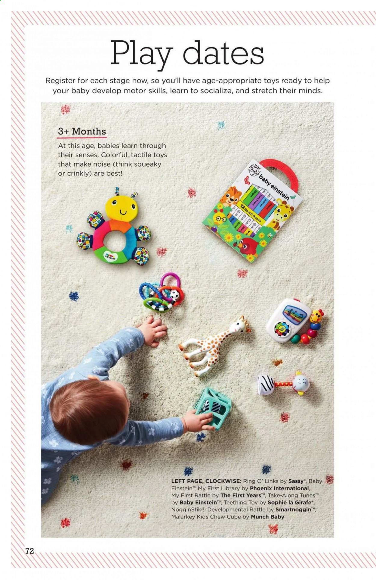 thumbnail - buybuy BABY Flyer - 05/05/2021 - 12/31/2022 - Sales products - rattle, toys, Sophie la Girafe, Baby Einstein. Page 73.