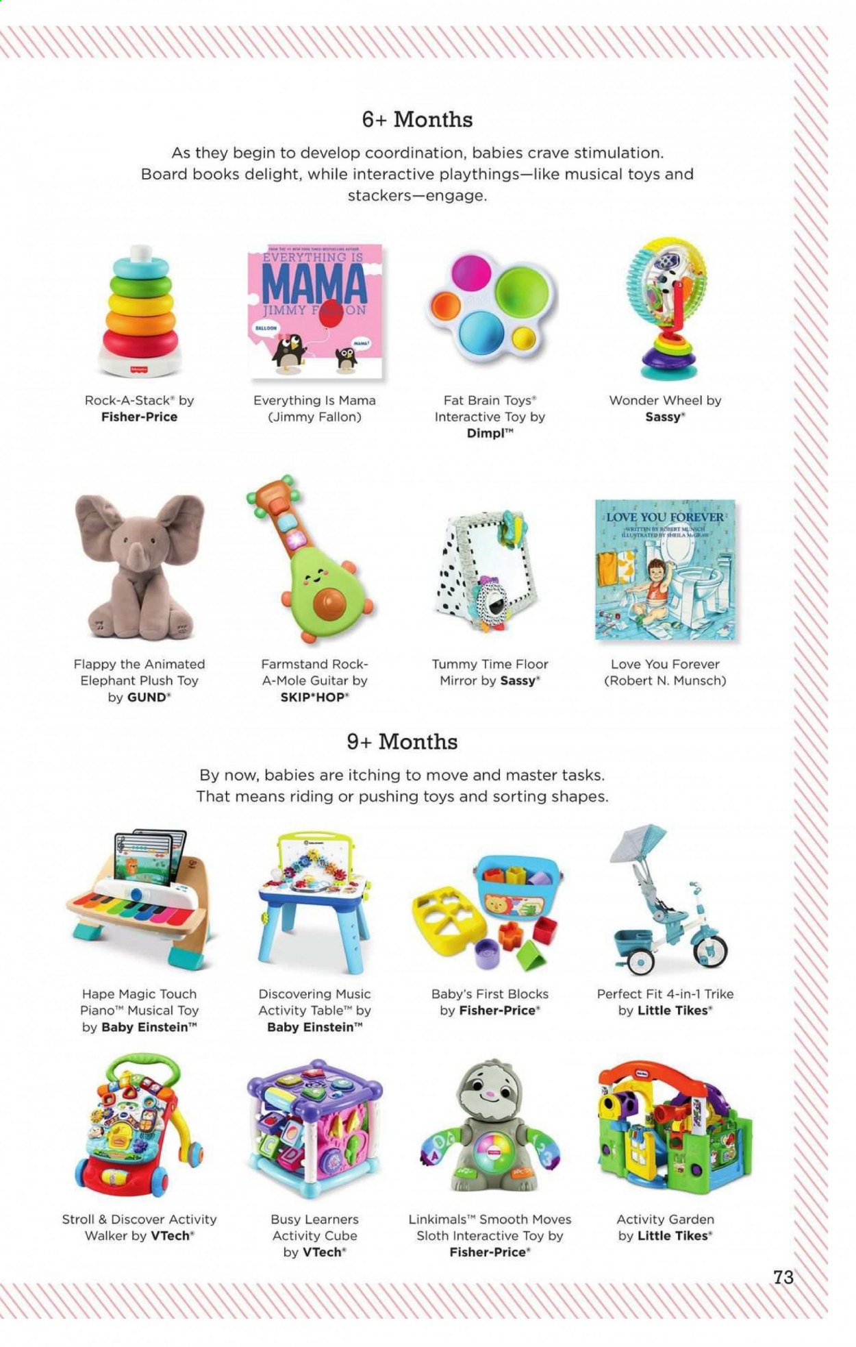 thumbnail - buybuy BABY Flyer - 05/05/2021 - 12/31/2022 - Sales products - Vtech, Fisher-Price, Hape, Little Tikes, Baby Einstein. Page 74.