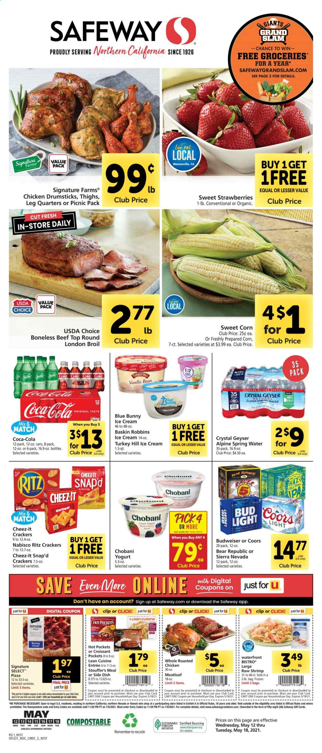 Safeway ad - 05/12/2021 - 05/18/2021. Page 1