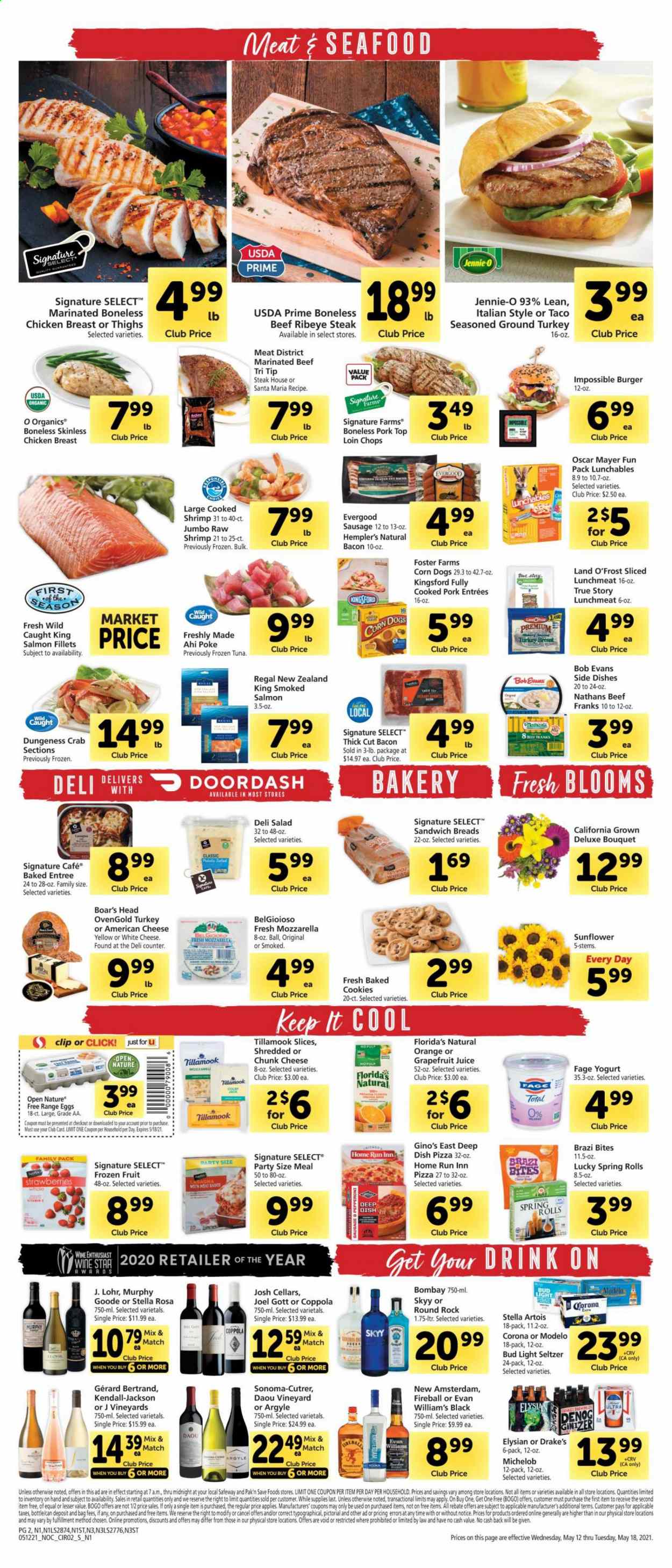 Safeway ad - 05/12/2021 - 05/18/2021. Page 2