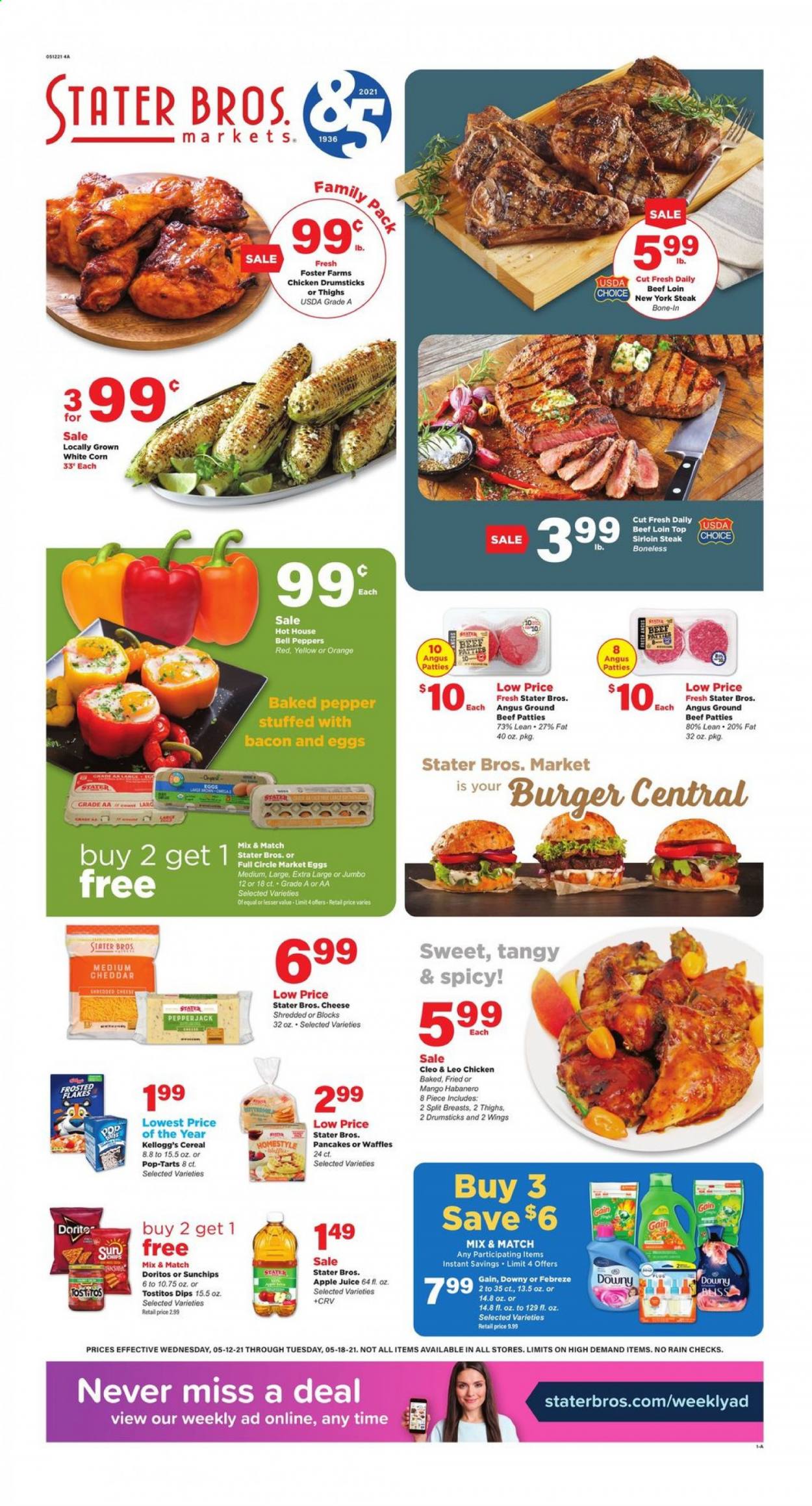 Stater Bros. ad - 05/12/2021 - 05/18/2021. Page 1