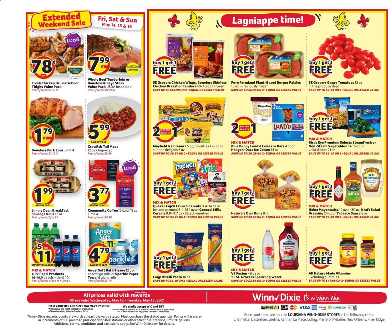 Winn Dixie ad - 05/12/2021 - 05/18/2021. Page 12