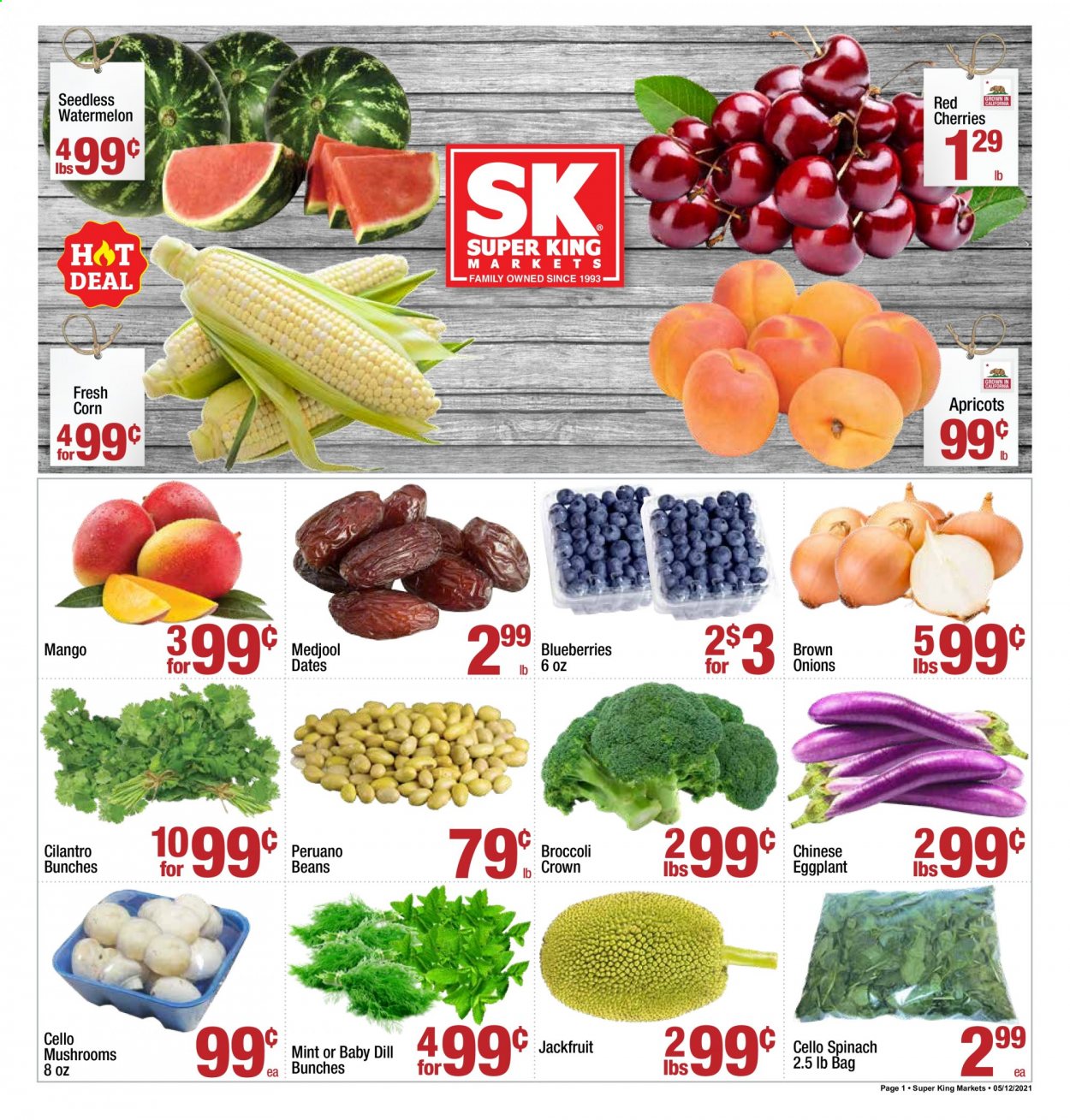 Super King Markets ad - 05/12/2021 - 05/18/2021. Page 1