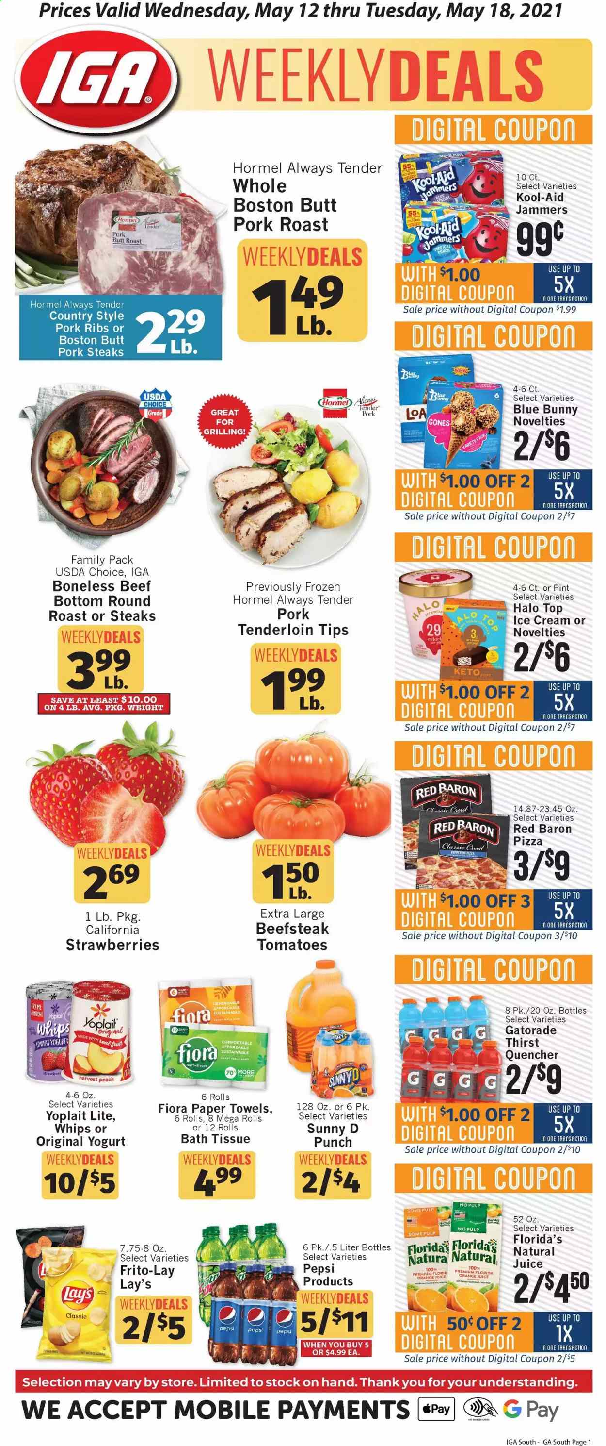 IGA ad - 05/12/2021 - 05/18/2021. Page 1