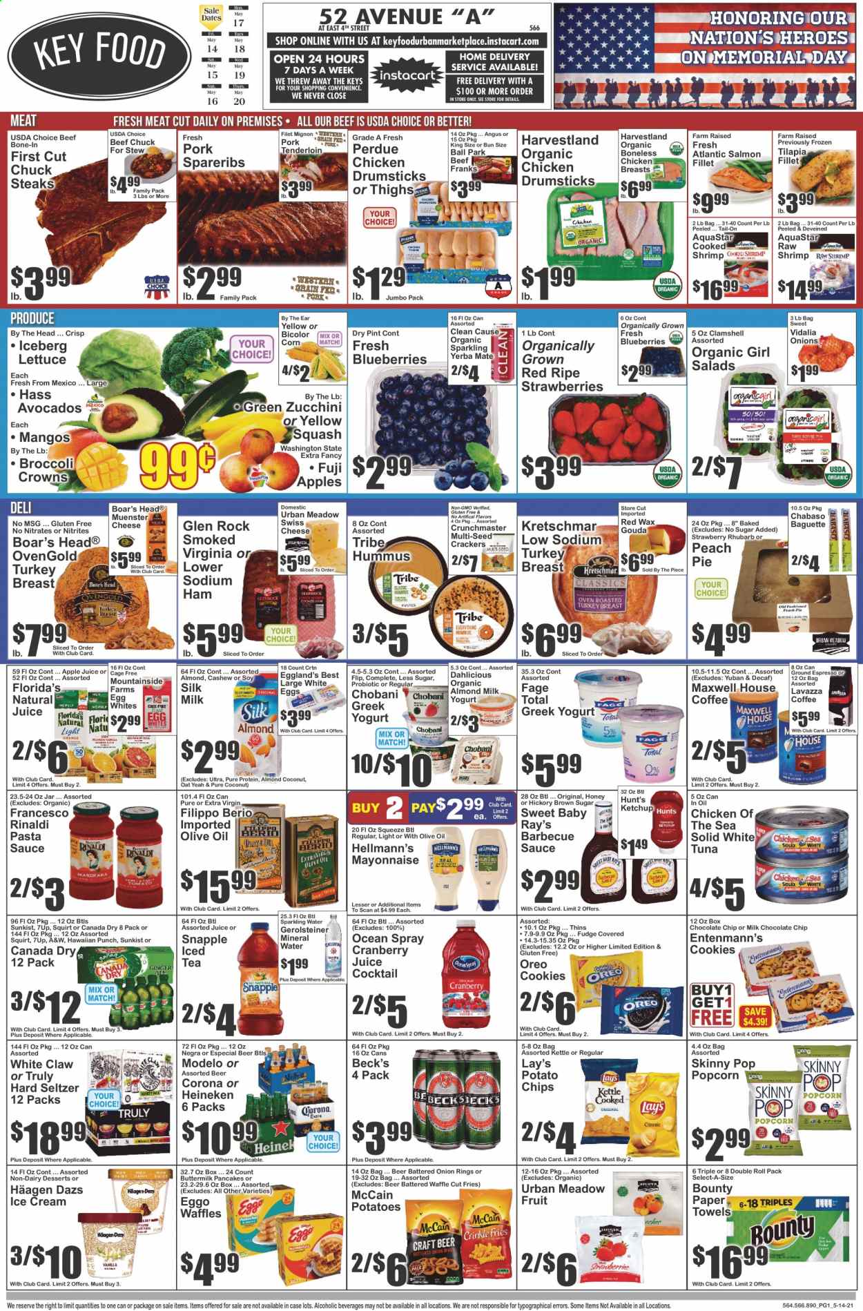 Key Food ad - 05/14/2021 - 05/20/2021. Page 1