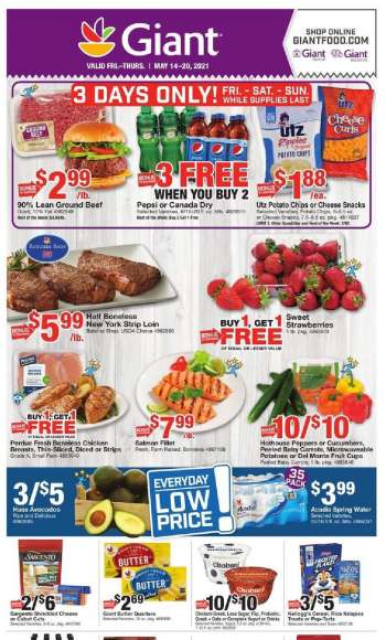 Giant Food Flyer - 05.14.2021 - 05.20.2021.