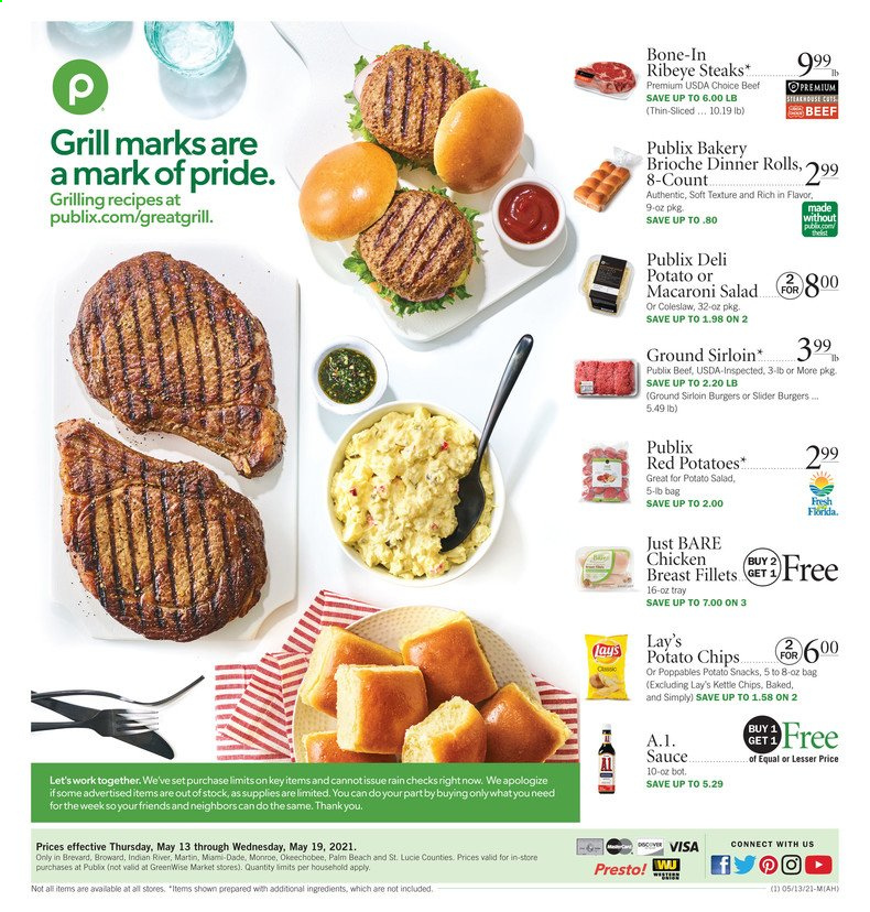 Publix ad - 05/13/2021 - 05/19/2021. Page 1