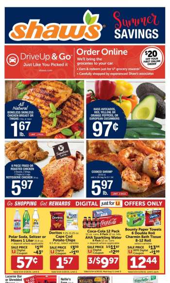 Shaw’s Flyer - 05.14.2021 - 05.20.2021.
