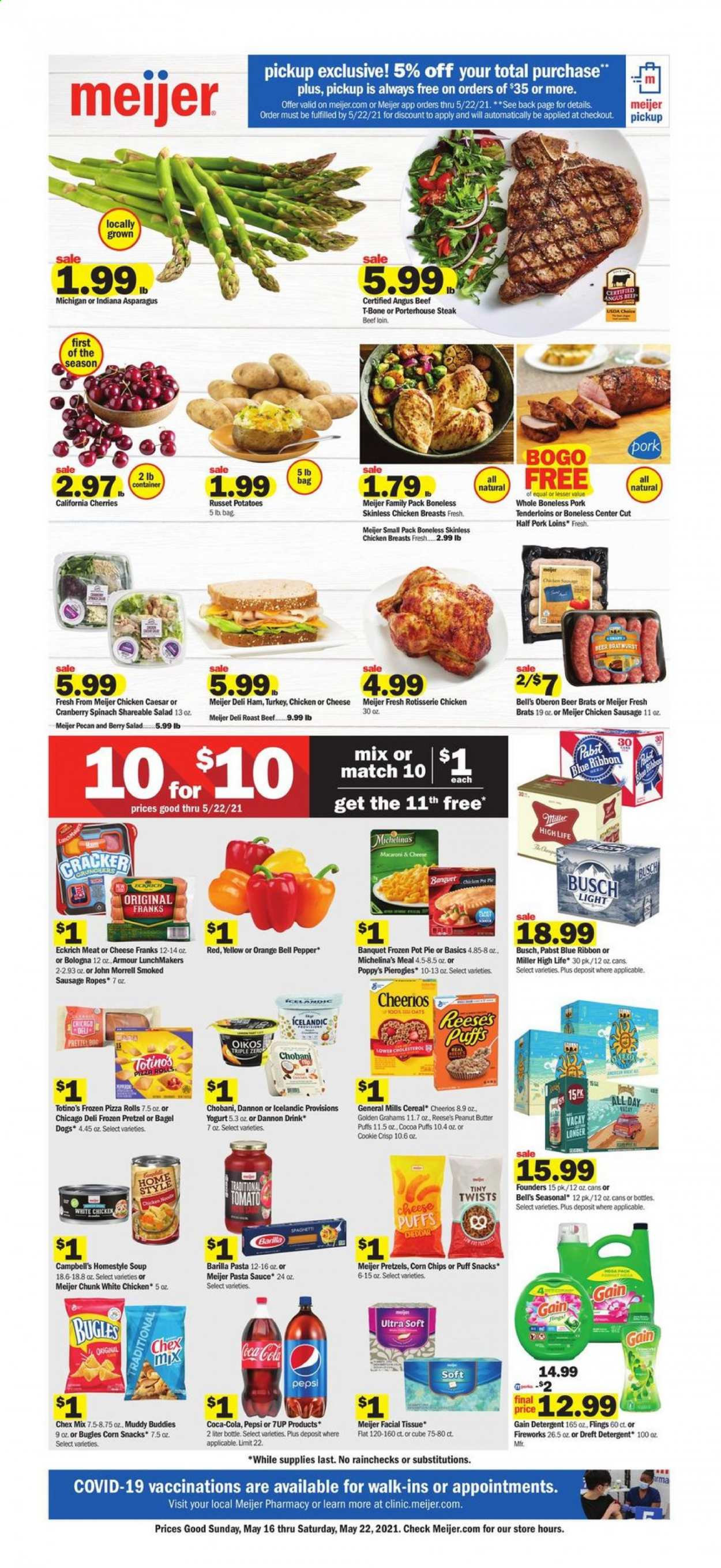 Meijer ad - 05/16/2021 - 05/22/2021. Page 1