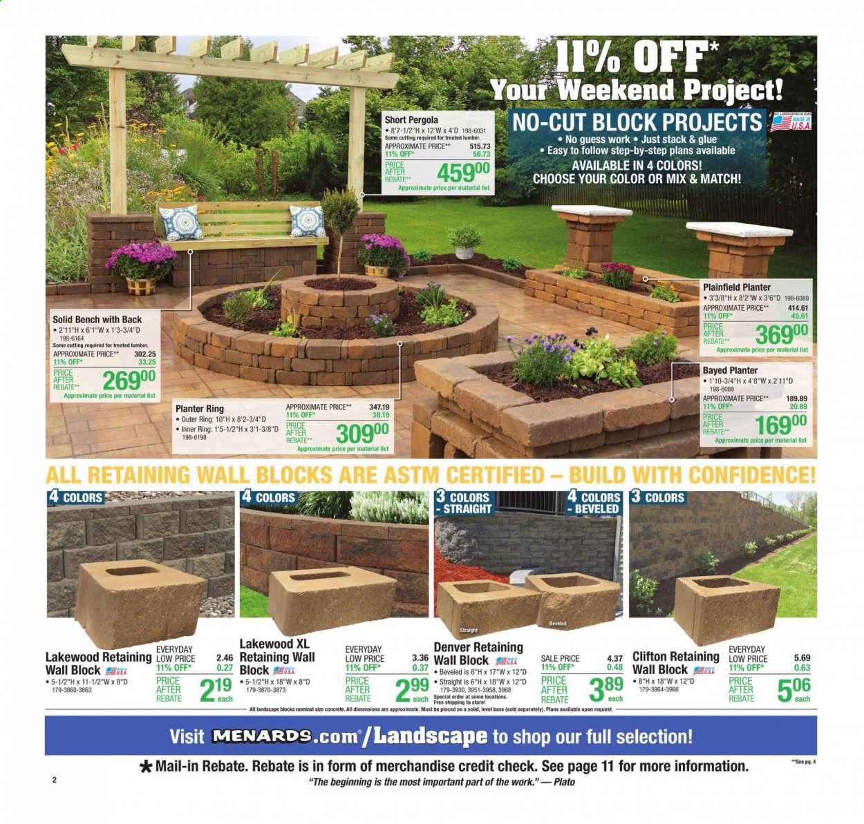 Menards ad - 05/13/2021 - 05/22/2021. Page 2