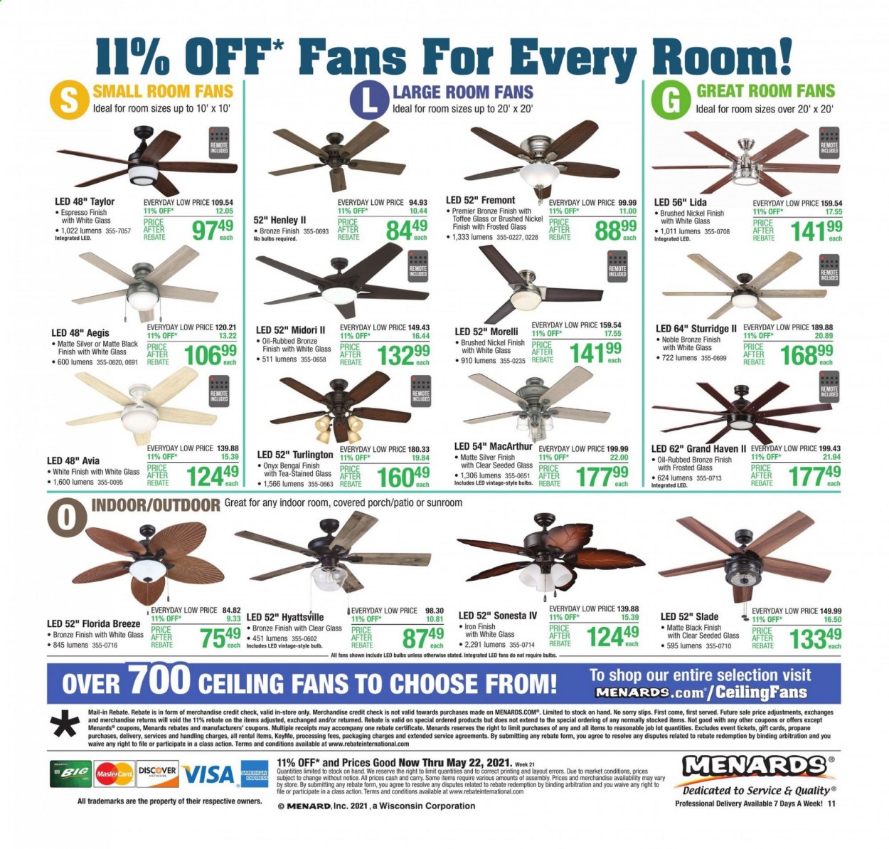 Menards ad - 05/13/2021 - 05/22/2021. Page 17